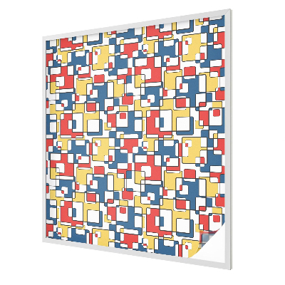 Samolepicí fólie na okna vitráž Geometrické tvary