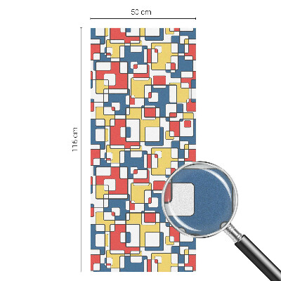 Samolepicí fólie na okna vitráž Geometrické tvary