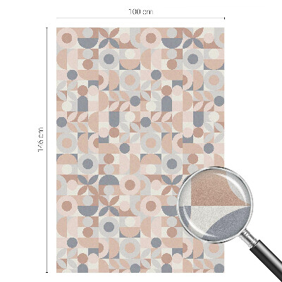 Samolepicí protisluneční fólie na okna Abstraktní mozaika