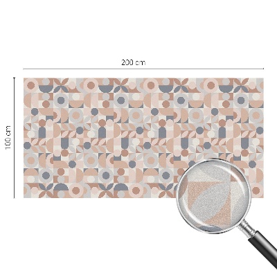 Samolepicí protisluneční fólie na okna Abstraktní mozaika