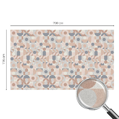 Samolepicí protisluneční fólie na okna Abstraktní mozaika