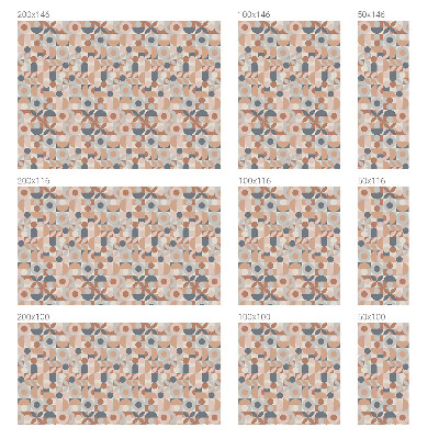 Samolepicí protisluneční fólie na okna Abstraktní mozaika