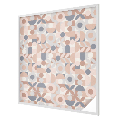 Samolepicí protisluneční fólie na okna Abstraktní mozaika