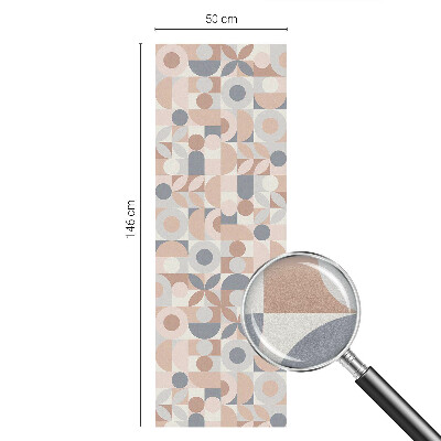 Samolepicí protisluneční fólie na okna Abstraktní mozaika