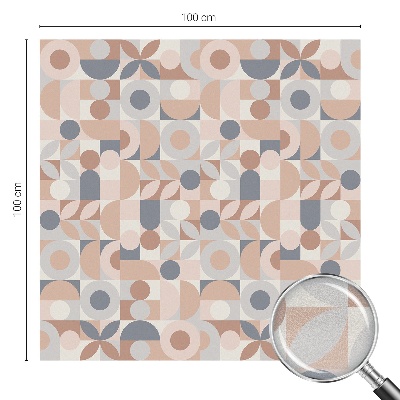 Samolepicí protisluneční fólie na okna Abstraktní mozaika