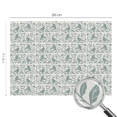 Samolepicí protisluneční fólie na okna Ptačí motiv