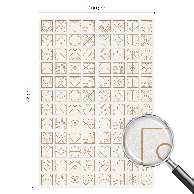 Zatmavovací fólie na okna Geometrická láska