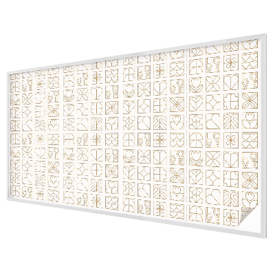 Zatmavovací fólie na okna Geometrická láska