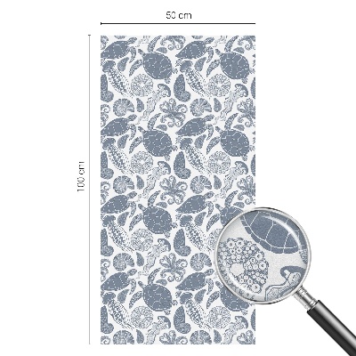 Samolepicí protisluneční fólie na okna Život v oceánu