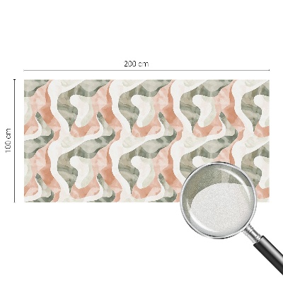 Samolepicí fólie na okna vitráž Barevné vlny