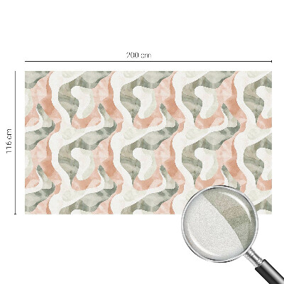 Samolepicí fólie na okna vitráž Barevné vlny