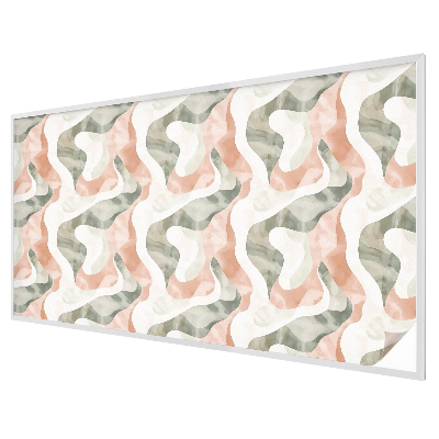 Samolepicí fólie na okna vitráž Barevné vlny