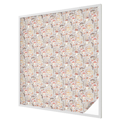 Samolepicí protisluneční fólie na okna Lesní vzor