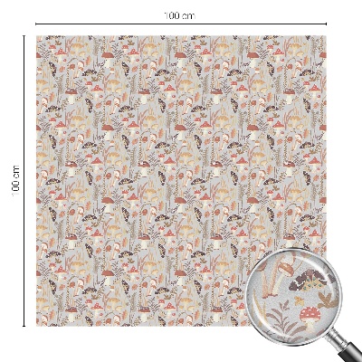 Samolepicí protisluneční fólie na okna Lesní vzor