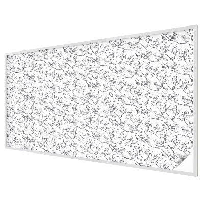 Zatmavovací fólie na okna Ptáci a květiny