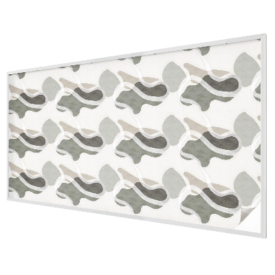 Dekorativní mléčná fólie na sklo Organický vzor