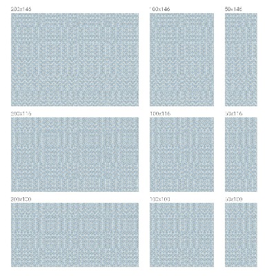 Samolepicí protisluneční fólie na okna Japonské vlny