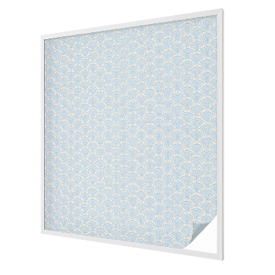 Samolepicí protisluneční fólie na okna Japonské vlny