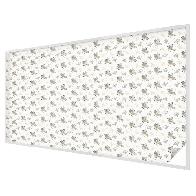 Samolepicí fólie na okna vitráž Vzor ptáků