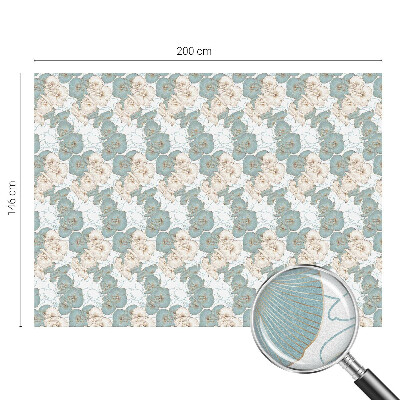 Samolepicí protisluneční fólie na okna Křehké květiny