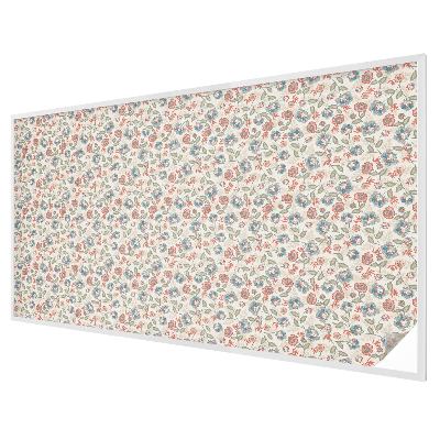 Samolepicí protisluneční fólie na okna Květinový vzor