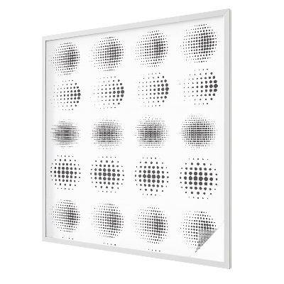 Zatmavovací fólie na okna Tečkované kruhy