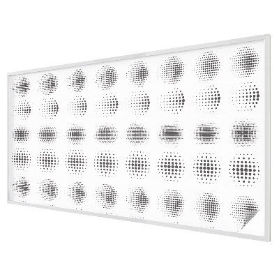 Zatmavovací fólie na okna Tečkované kruhy