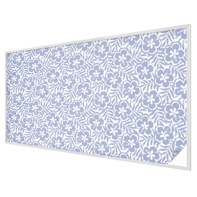 Samolepicí protisluneční fólie na okna Květy ibišku