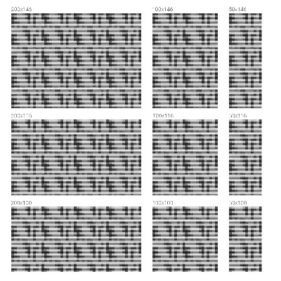 Dekorativní mléčná fólie na sklo Grafická mřížka