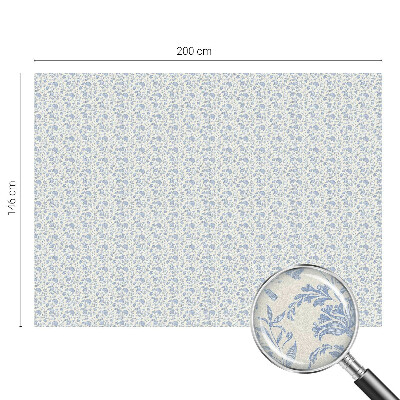 Zatmavovací fólie na okna Květinový vzor