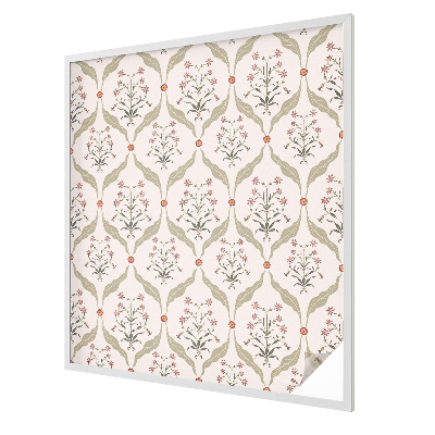 Samolepicí protisluneční fólie na okna Květinový vzor