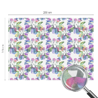 Samolepicí fólie na okna vitráž Barevná abstrakce