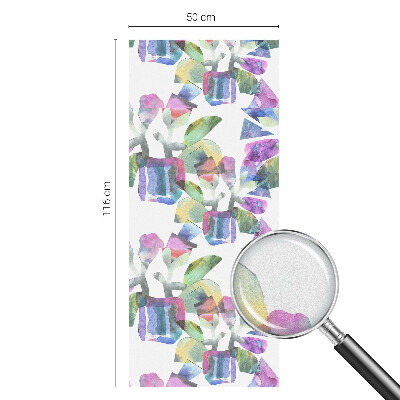 Samolepicí fólie na okna vitráž Barevná abstrakce