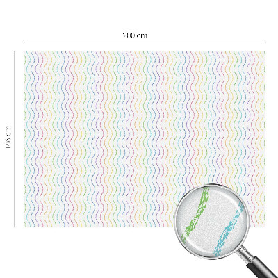 Zatmavovací fólie na okna Duhové čáry