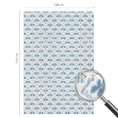 Zatmavovací fólie na okna Modré palmy