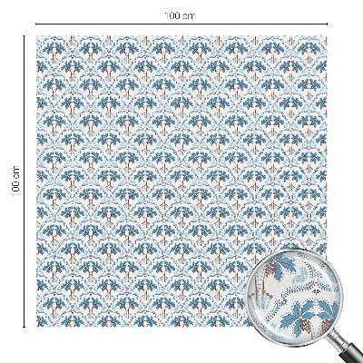 Zatmavovací fólie na okna Modré palmy