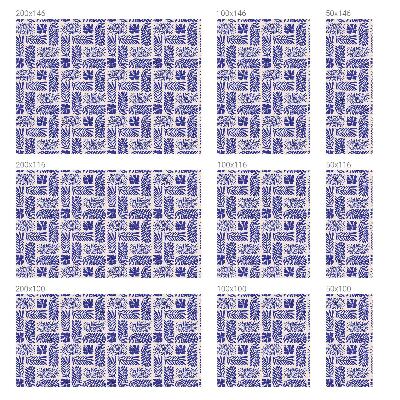 Samolepicí protisluneční fólie na okna Rostlinné vzory