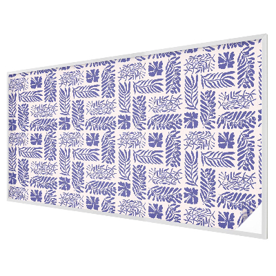 Samolepicí protisluneční fólie na okna Rostlinné vzory