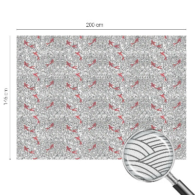 Samolepicí fólie na okna vitráž Vlnitý vzor