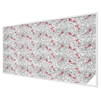 Samolepicí fólie na okna vitráž Vlnitý vzor