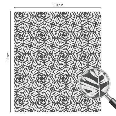 Zatmavovací fólie na okna Geometrické listy