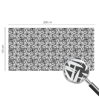 Zatmavovací fólie na okna Geometrické listy