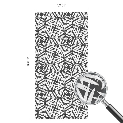 Zatmavovací fólie na okna Geometrické listy