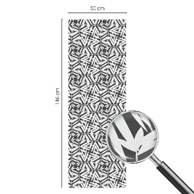 Zatmavovací fólie na okna Geometrické listy