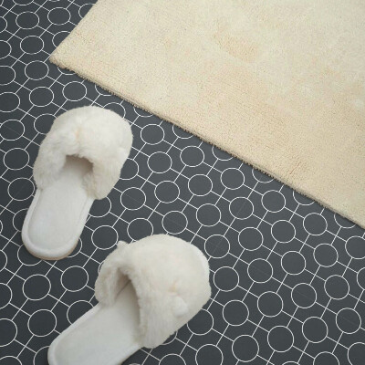 Samolepiace pvc obklady Geometrie kružnic a čar v designu