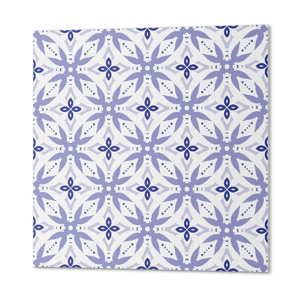 Samolepiace pvc obklady Geometrické motivy s flórou