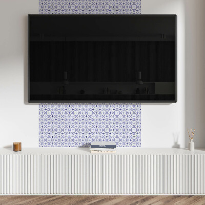 Samolepiace pvc obklady Geometrické motivy s flórou