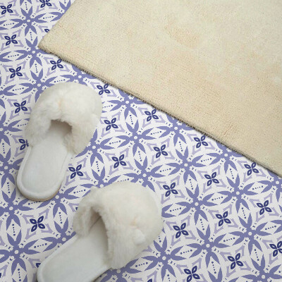 Samolepiace pvc obklady Geometrické motivy s flórou