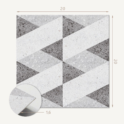 Pvc obklady Geometrické kombinace v kontrastech