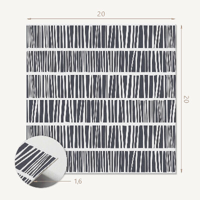 Vinylové obklady Vzor s dynamickými liniemi